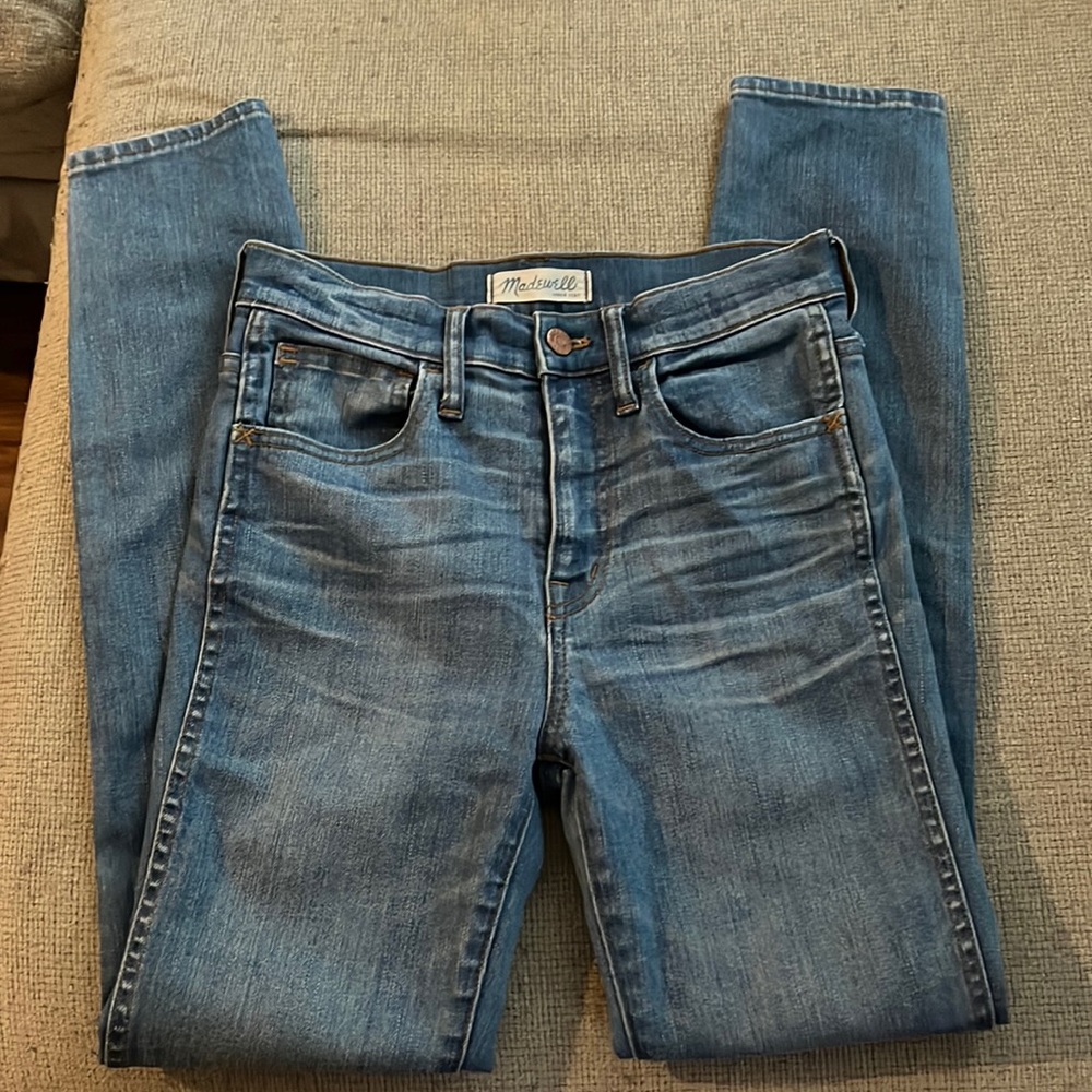 Madewell 10” High Riser Skinny Skinny Jeans